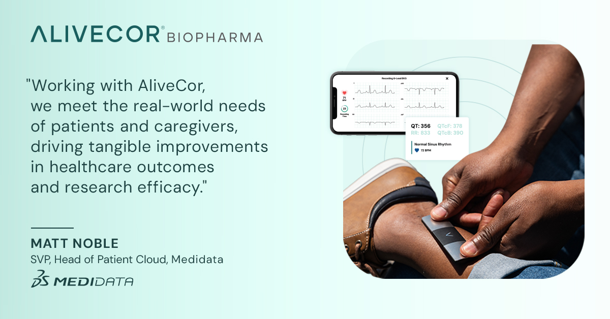 AliveCor's tweet photo. @Medidata recognized KardiaMobile® 6L for its precision, reliability, and ease of use in cardiac monitoring. Discover why industry leaders like Medidata trust AliveCor to revolutionize and improve clinical outcomes. https://t.co/UCCh2g3w0G
#ECGTechnology #ClinicalTrials #HealthTech #Medidata