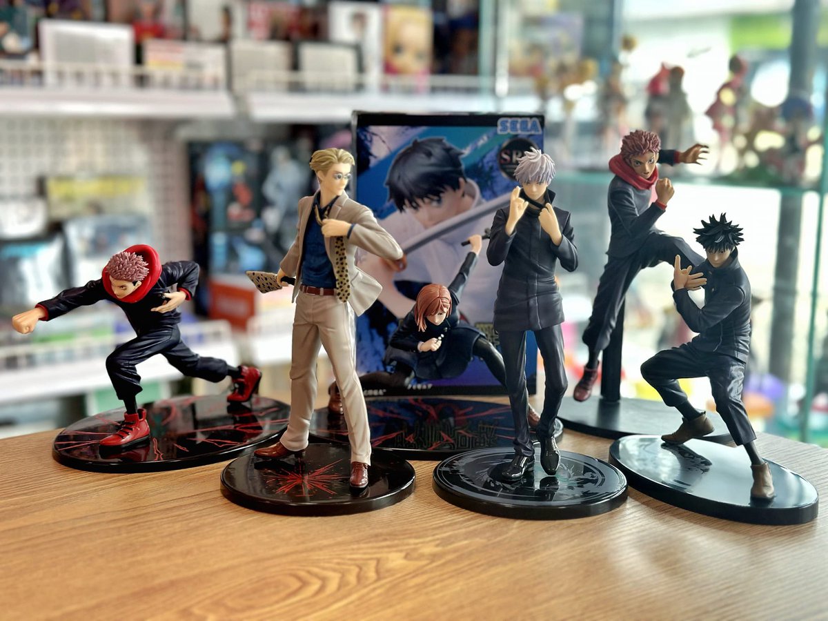 Jujutsu Kaisen action figures ✨

#actionfigures #authentic #taito #banpresto #anime #jujutsukaisen #jjk  #fanbasecafeandstore #jessyacecollections