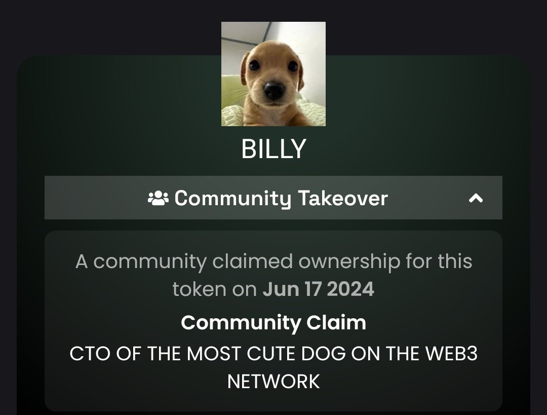 The Solana Post (@thesolanapost) on Twitter photo A CTO Solana memecoin $BILLY (<a href="/BILLY_CTO/">Billy Memecoin</a>) launched less than 15 hours ago reaches $57 million in trading volume. A CTO Solana memecoin $BILLY (<a href="/BILLY_CTO/">Billy Memecoin</a>) launched less than 15 hours ago reaches $57 million in trading volume.