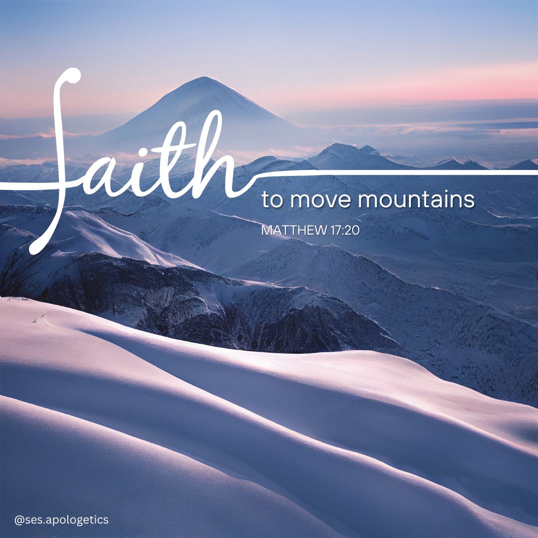 sesapologetics's tweet photo. 🌱✨ Faith isn't about having all the answers; it's about trusting the One who does. Even the smallest faith can lead to the biggest miracles. Let’s cultivate our mustard seed faith and watch God move mountains in our lives!
#Faith #MustardSeed #sestribe #truththatmatters https://t.co/nu3qV6Ob8t