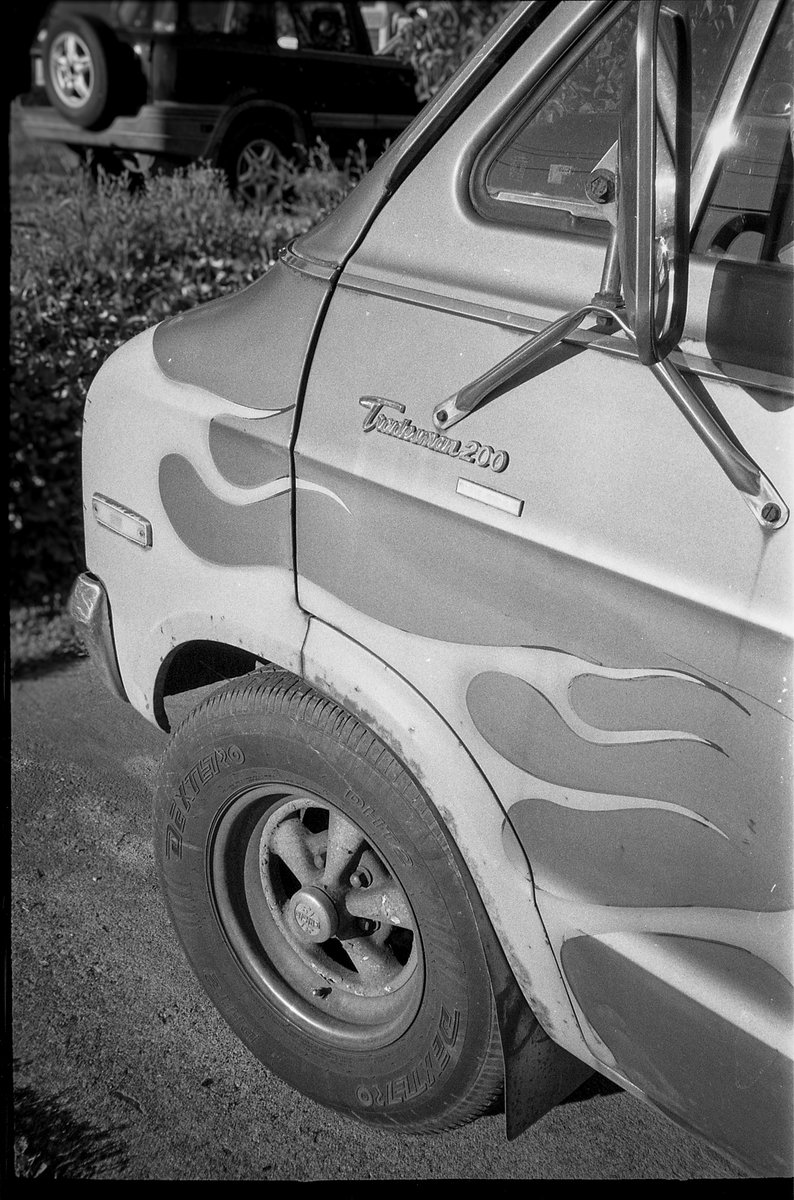 thinktk's tweet image. Quick test roll for a new-to-me Olympus XA. #Kentmere400