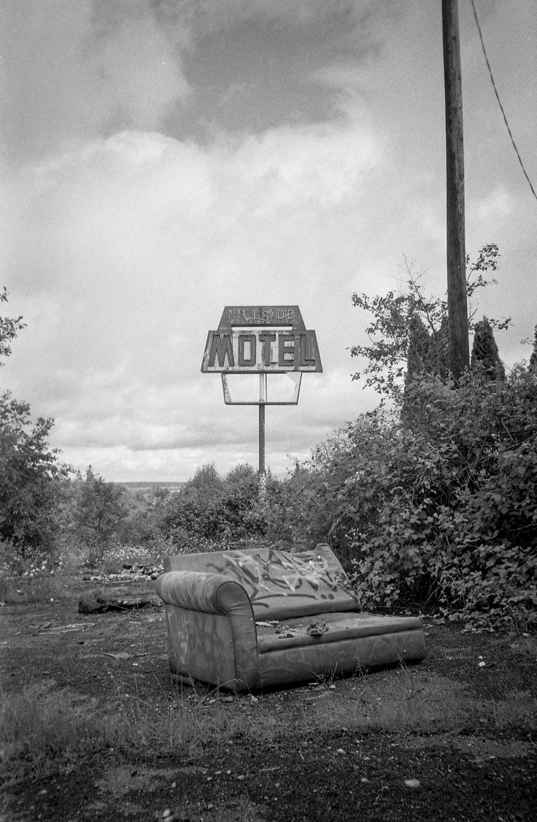 thinktk's tweet image. Quick test roll for a new-to-me Olympus XA. #Kentmere400