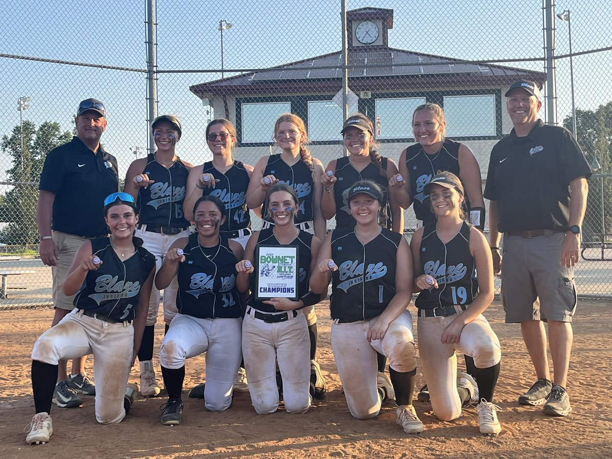 Super proud of our 18U team!  Played in the heat, went 5-1 and won the championship of their tournament!