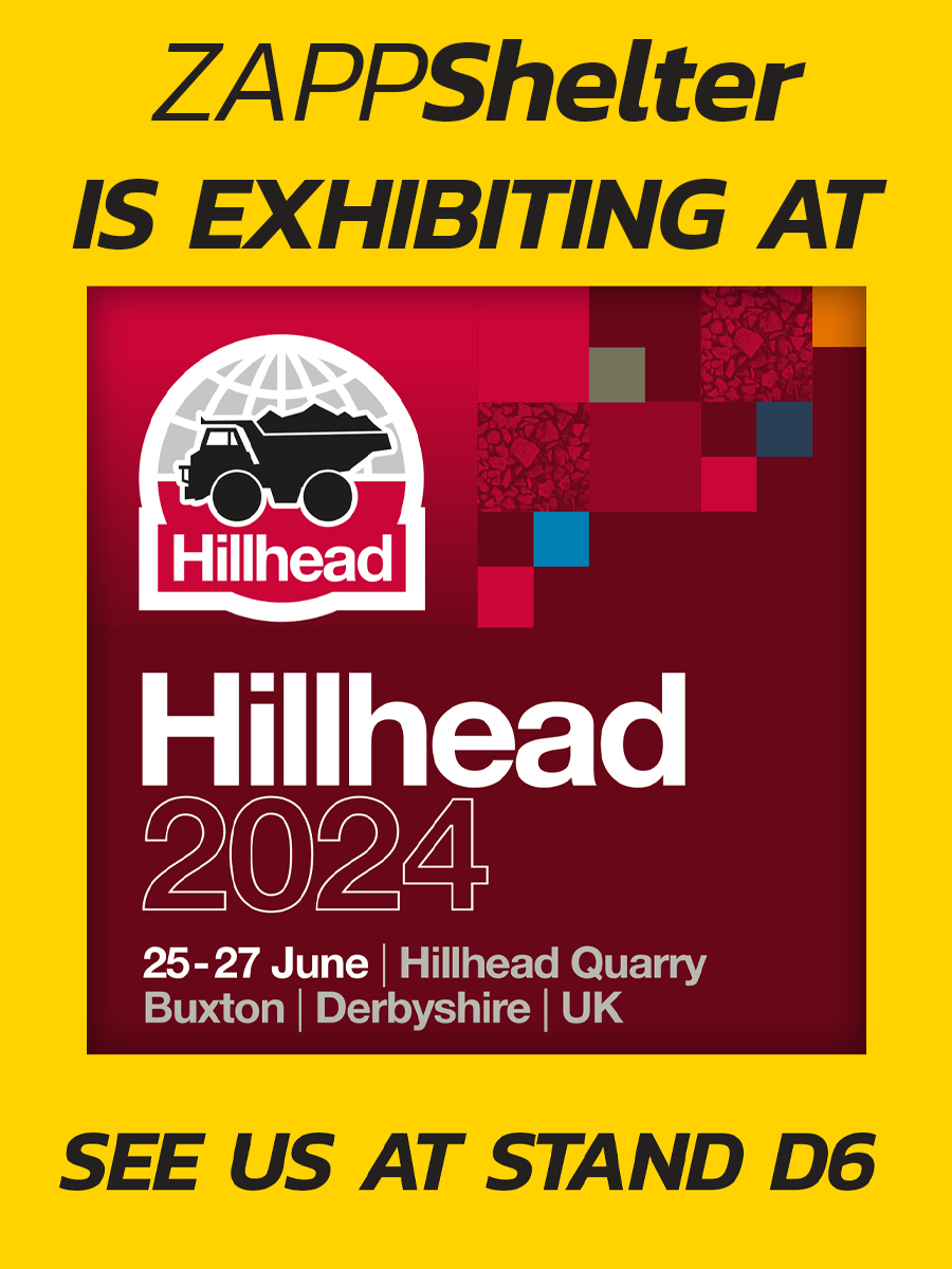 We're exhibiting at the <a href="/hillheadshow/">Hillhead</a> this month, and we'd love to see you there too!

From the latest machinery, to the most innovative technology - you'll see everything there.

We have a Zappshelter installed on Stand D6, come and see one in person.