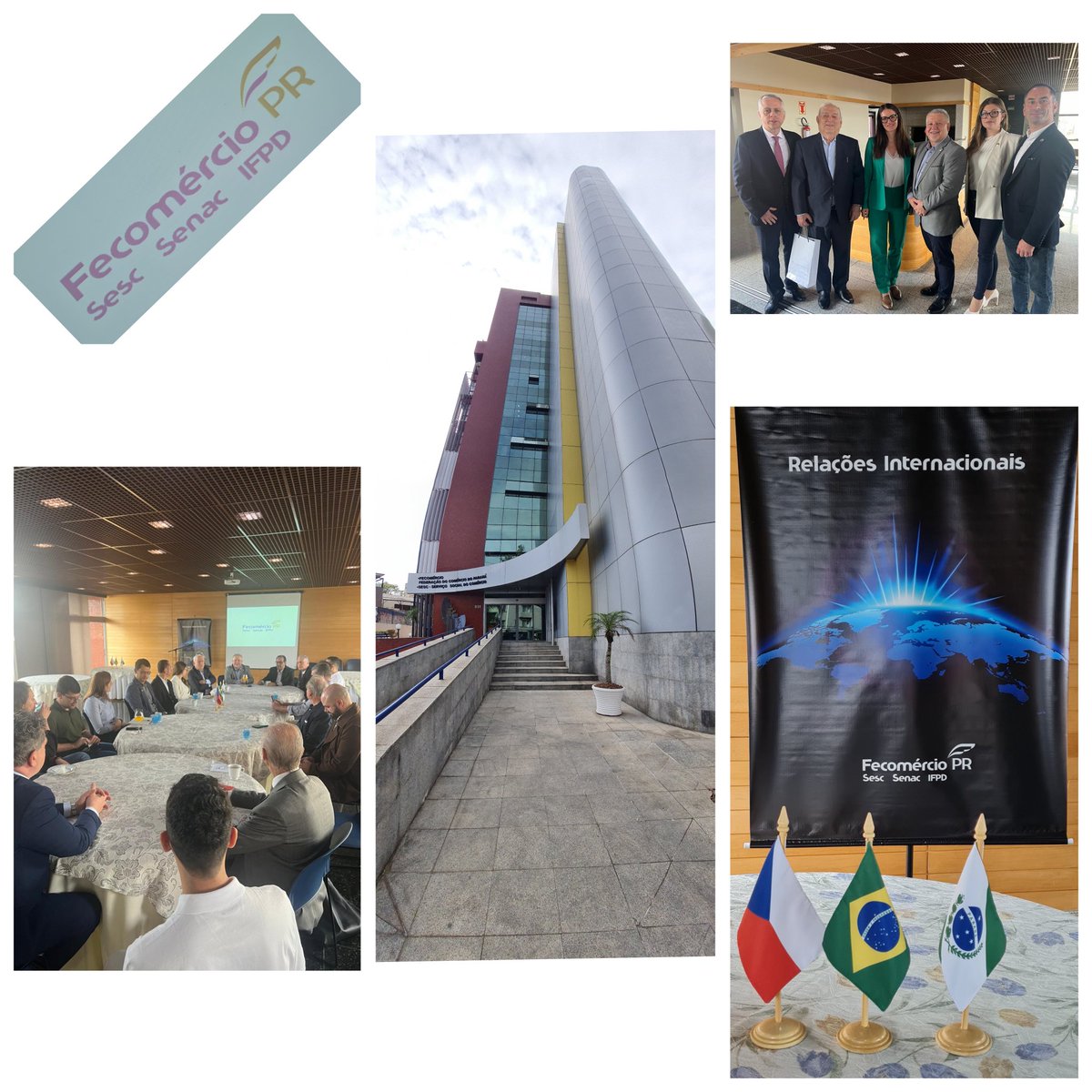 MSKHolding's tweet photo. Dnesni jednani podnikatelske mise Generalniho konzulatu CR v Sao Paulu ve Fecomercio v Curitibe, hlavnim meste brazilskeho statu Parana. S uspechem se prezentovaly v ramci projektu ekonomicke diplomacie firmy v oblasti zdravotnictvi, IT a digitalizace a mestskeho mobiliare. https://t.co/ELNFQFra73