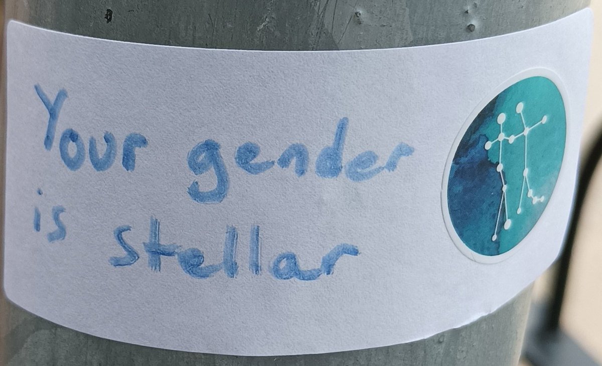 Dublin Stickers Against Transphobia tweet media
