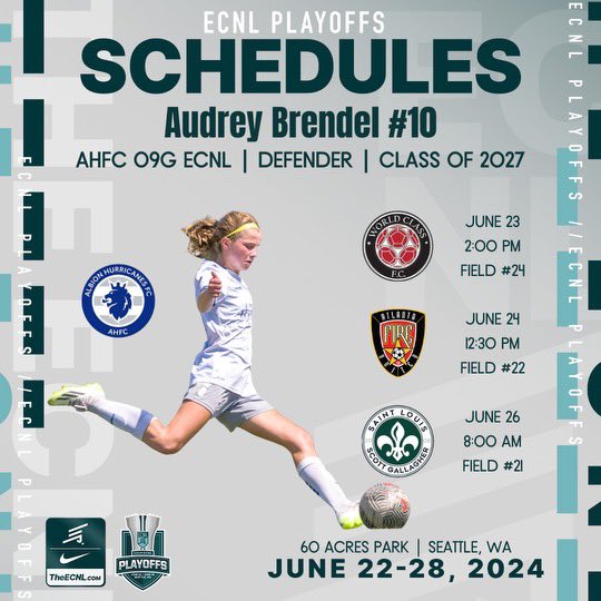 Excited for the ECNL playoffs!

<a href="/PrepSoccer/">Prep Soccer ⚽️</a> <a href="/albion09gecnl/">AHFC 09G ECNL</a> <a href="/ahfcsoccer/">Albion Hurricanes FC</a> <a href="/ECNLgirls/">ECNL Girls</a> <a href="/ImYouthSoccer/">ECNL/GA/Recruiting/College Soccer</a>
