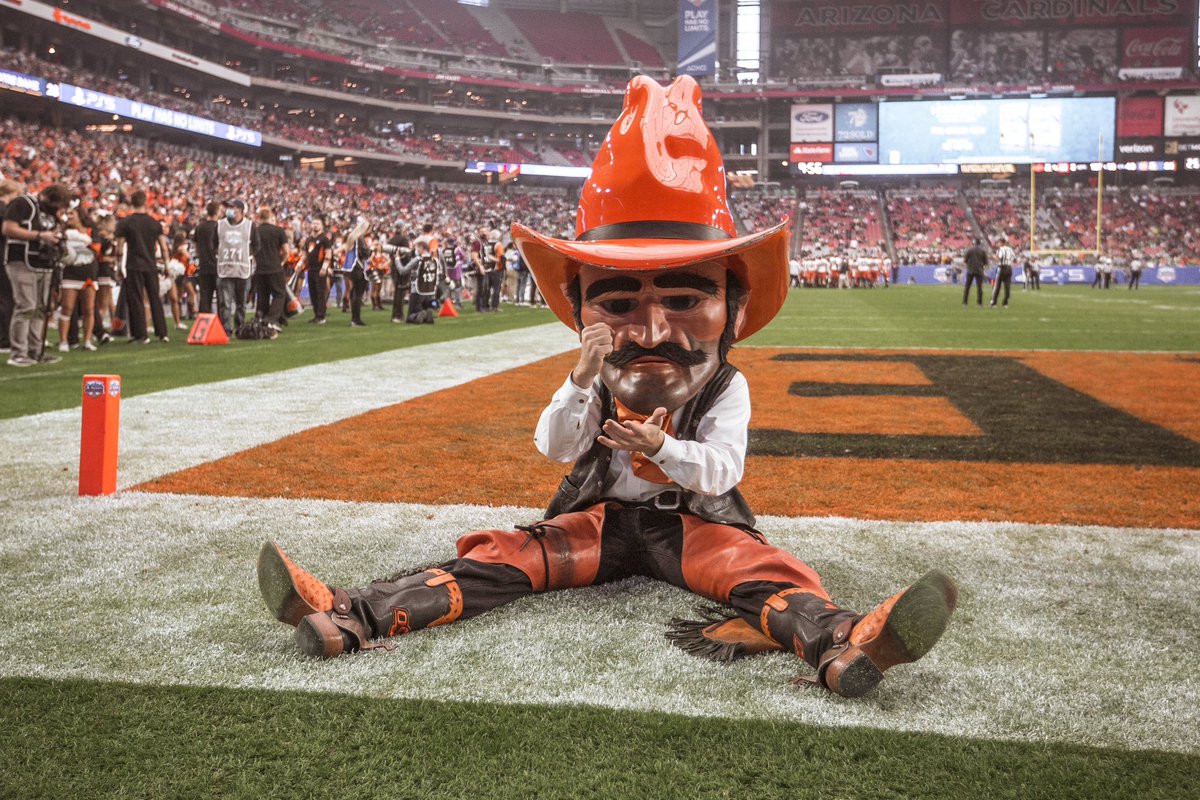 It’s National Mascot Day, so here’s Pete being Pete 🤠