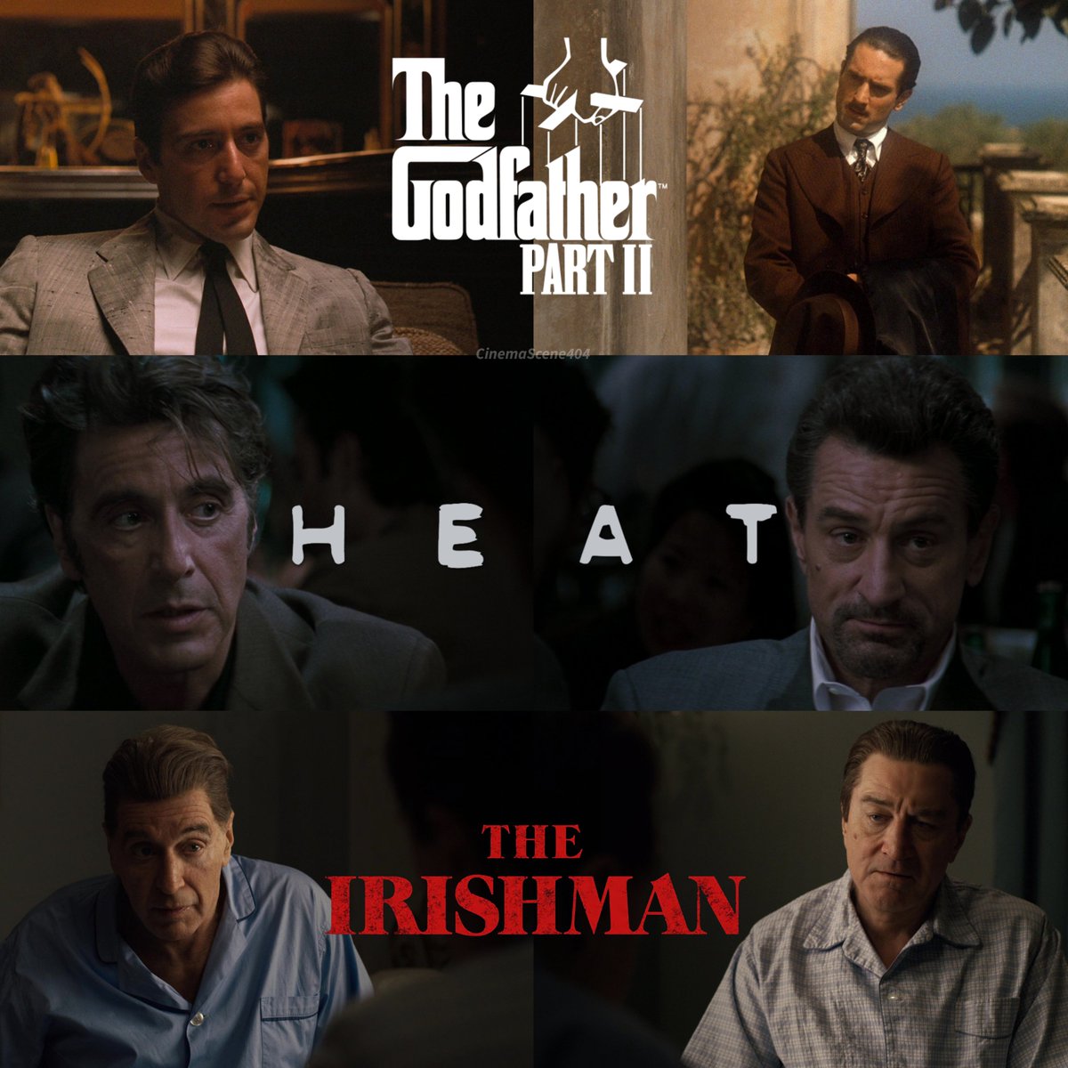 CinemaScene404's tweet photo. Al Pacino X Robert De Niro! https://t.co/3xwpoRf2eY