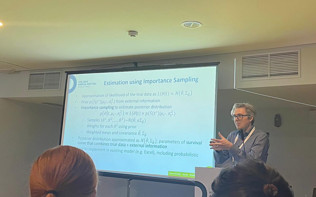 Dr David McConnell presents on research relating to the incorporation of external information to survival extrapolations - a novel approach for addressing uncertainty in HTA!
