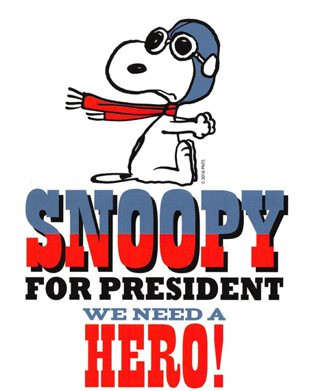 HollyCabot's tweet photo. SNOOPY for President 2024!
#BacktheBeagle https://t.co/iMFuRUth2u