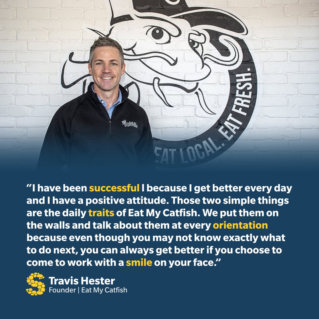 Startup Junkie (@startup_junkie) on Twitter photo This week on #StartupJunkies, Travis Hester, founder of <a href="/eatmycatfish/">Eatmycatfish.com</a>, shares his food truck beginnings to a thriving chain of eight #restaurants, highlighting his story of grit, gratitude, and giving back. Listen here! youtu.be/snilfZR1GIE
.
.
#Entrepreneurship #Fayetteville This week on #StartupJunkies, Travis Hester, founder of <a href="/eatmycatfish/">Eatmycatfish.com</a>, shares his food truck beginnings to a thriving chain of eight #restaurants, highlighting his story of grit, gratitude, and giving back. Listen here! youtu.be/snilfZR1GIE
.
.
#Entrepreneurship #Fayetteville