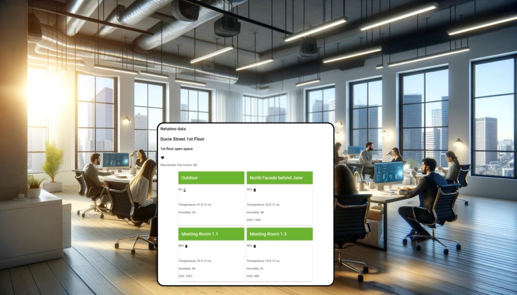 Entelligently's tweet photo. 📈 Want to boost productivity and reduce energy costs? Explore how Entelligently's smart building technology can transform your workspace. 

Full story here: https://t.co/SYhGWsz88O

#EnergyEfficiency #BuildingManagement https://t.co/4DkRBN3XLG