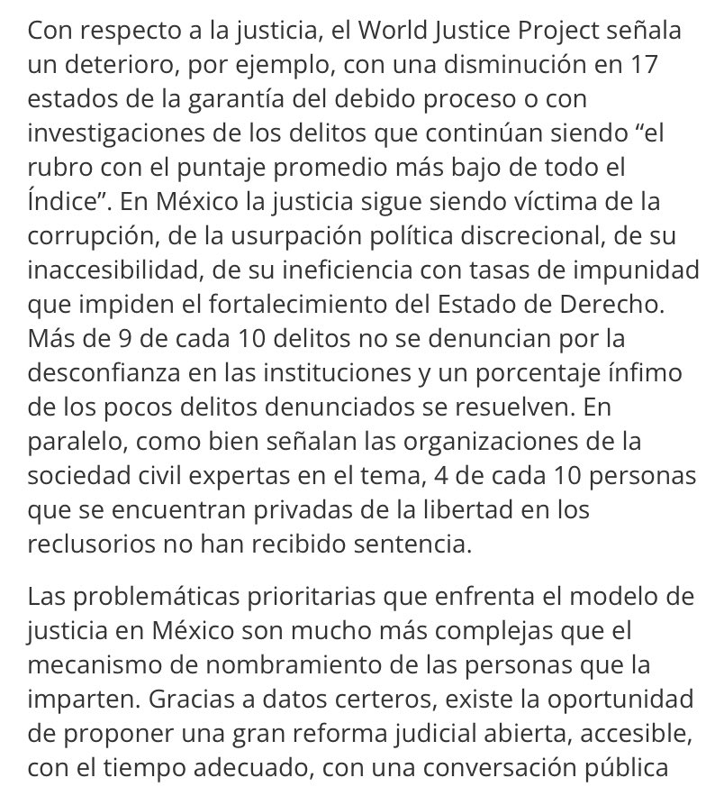Aurélien (@aurel_gt) on Twitter photo ¿Qué pasa con la justicia? La última edición del Índice de Estado de Derecho del <a href="/TheWJP_mx/">World Justice Project (México)</a> es una oportunidad para entender y elaborar en colectivo una #ReformaAlPoderJudicial basada en la evidencia para una #justicia más abierta, accesible y funcional.
Escribí sobre el tema en ¿Qué pasa con la justicia? La última edición del Índice de Estado de Derecho del <a href="/TheWJP_mx/">World Justice Project (México)</a> es una oportunidad para entender y elaborar en colectivo una #ReformaAlPoderJudicial basada en la evidencia para una #justicia más abierta, accesible y funcional.
Escribí sobre el tema en