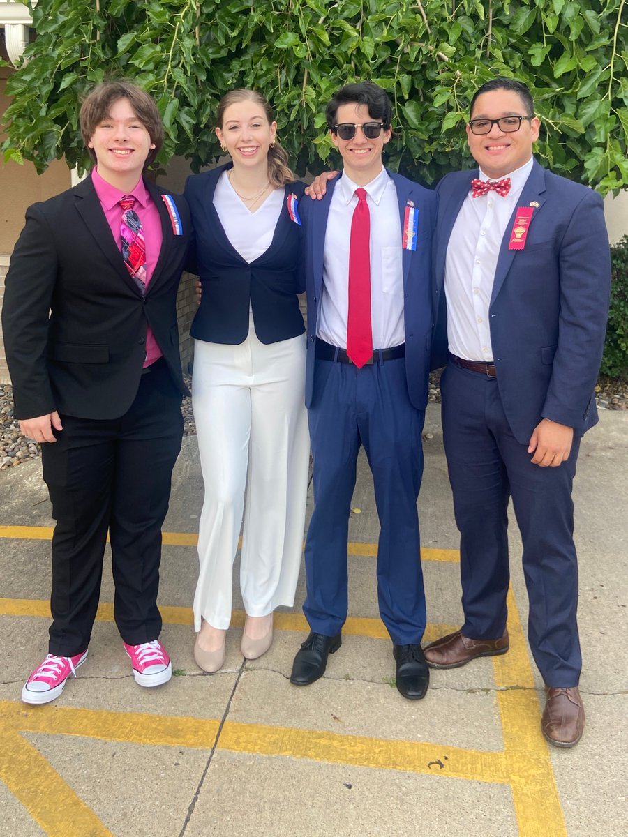 Our four Nationals competitors are rocking and rolling in Des Moines! Good luck today to Trystan (DI), Kailey &amp; Max (PF), and Adiel (House) in competition today! #GoSpringHill