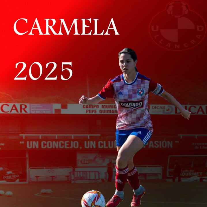 UDLLANERA_FEM's tweet photo. 📝📢 RENOVACION: ¡Anunciamos la renovación de Carmela para la próxima temporada!

Retorna al primer equipo en la decima temporada con nosotras, en la que ayudará a tratar de lograr el ascenso a 3ª RFEF.

¡¡Enhorabuena Carmela!!

#AvantiLlanera🔴⚪
#CorazónYCoraje
#FutbolFemenino https://t.co/MuHtsAAzw3