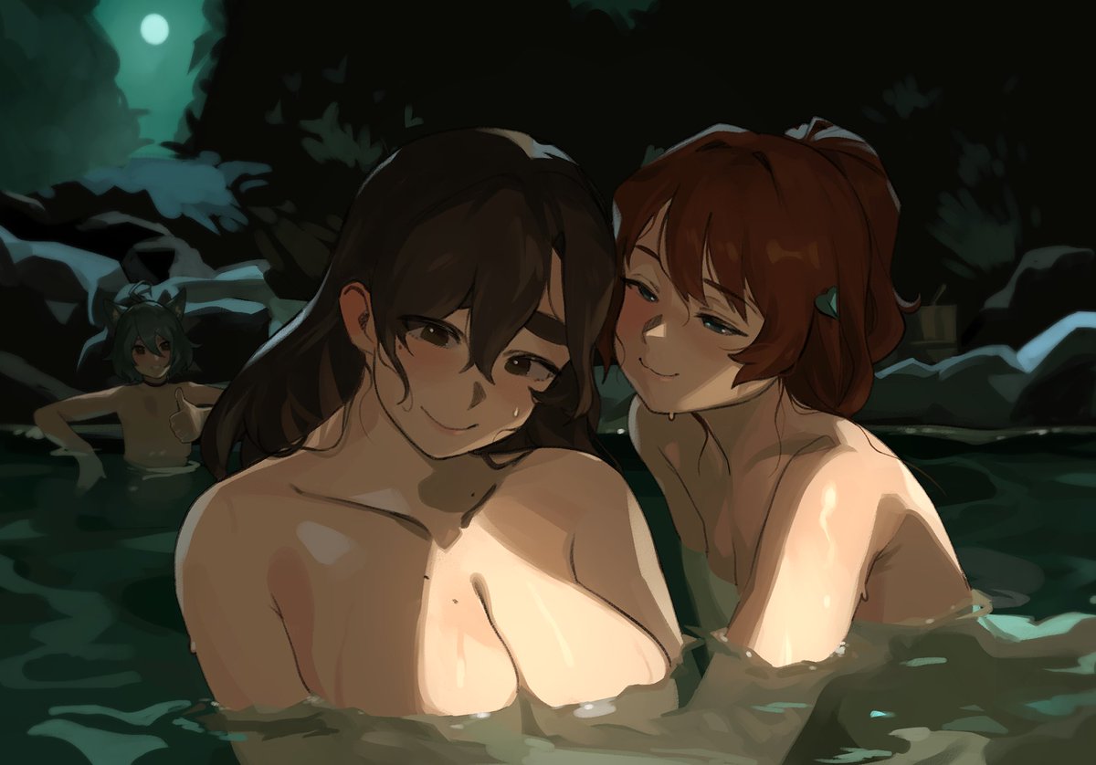 onsen date #AkiAjiArt #guudart