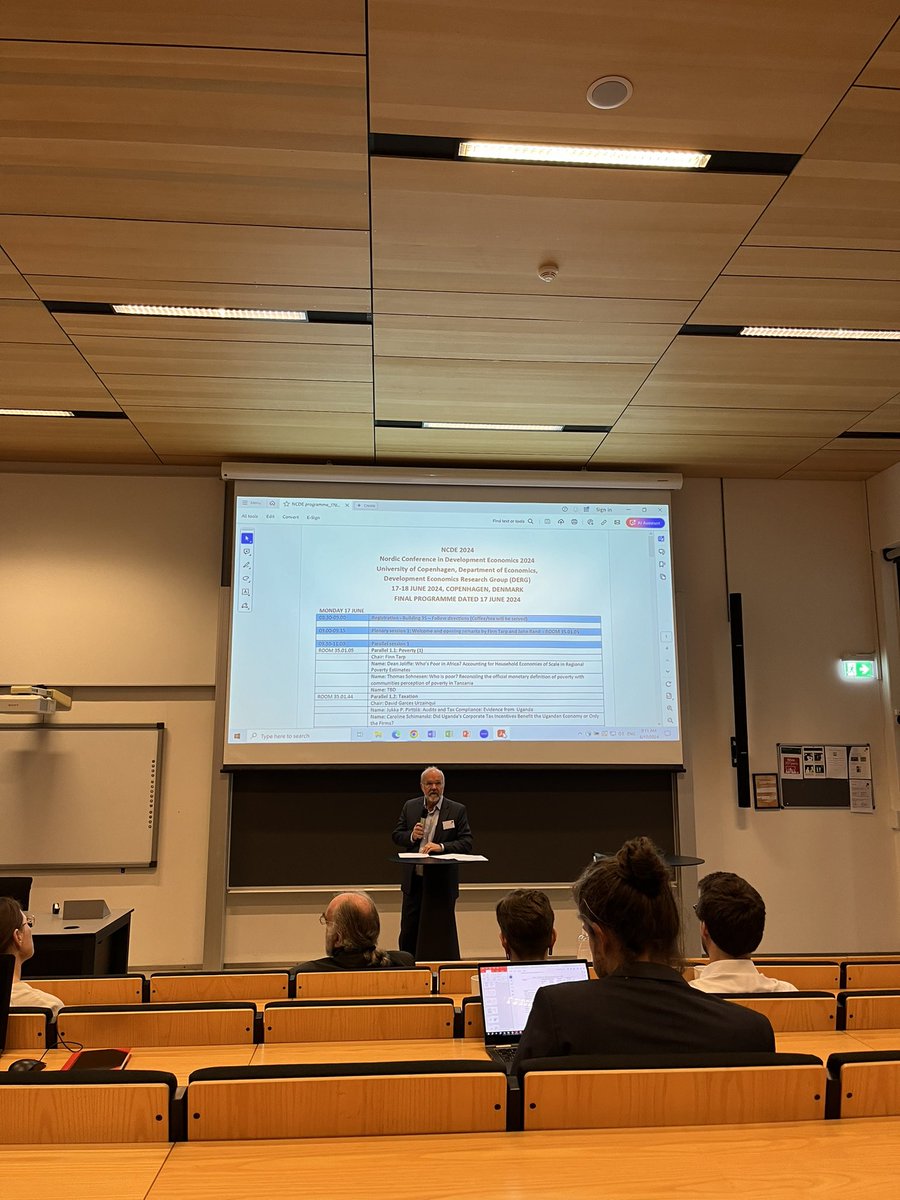 NedaT's tweet photo. #NCDE2024 @DERG_DK @Economics_UCPH https://t.co/4MnBjFf3lR