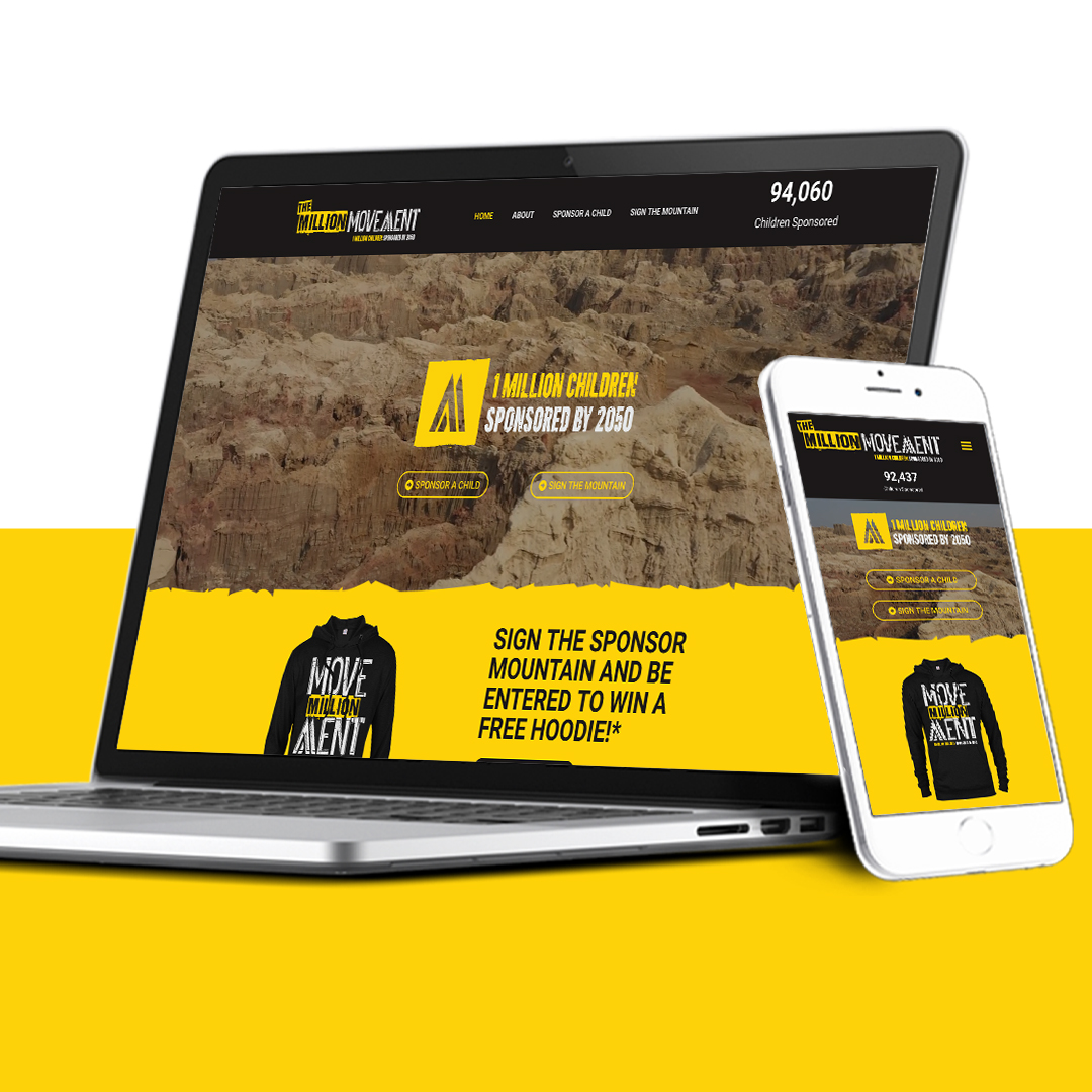 GLBALmedia's tweet photo. New branding, merch and website for @Themillionmvmt. Learn more about the process here: https://t.co/yyu7DUQz9g https://t.co/1GM1YKkPbV