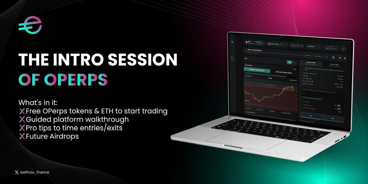 Gm Kana Knights!

We learned how to read an orderbook and trade on a spot market with strong trading fundamentals.

Let’s take a step further and learn more about the interesting world of Options trading with <a href="/ethosx_finance/">EthosX</a> 

Register ⬇️⬇️

docs.google.com/forms/d/13x7mO…
