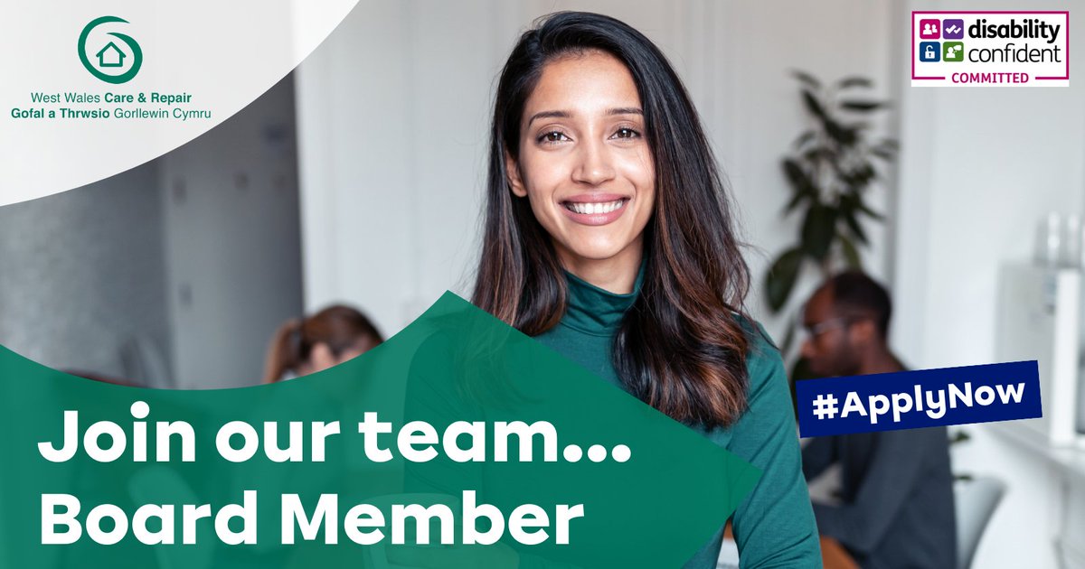 If you have a background in a Local Authority, health board or third-sector, we want to hear from you! You could shape the future of West Wales Care and Repair! 

atebgroup.co.uk/about-us/worki…

#recruitment
#weareateb