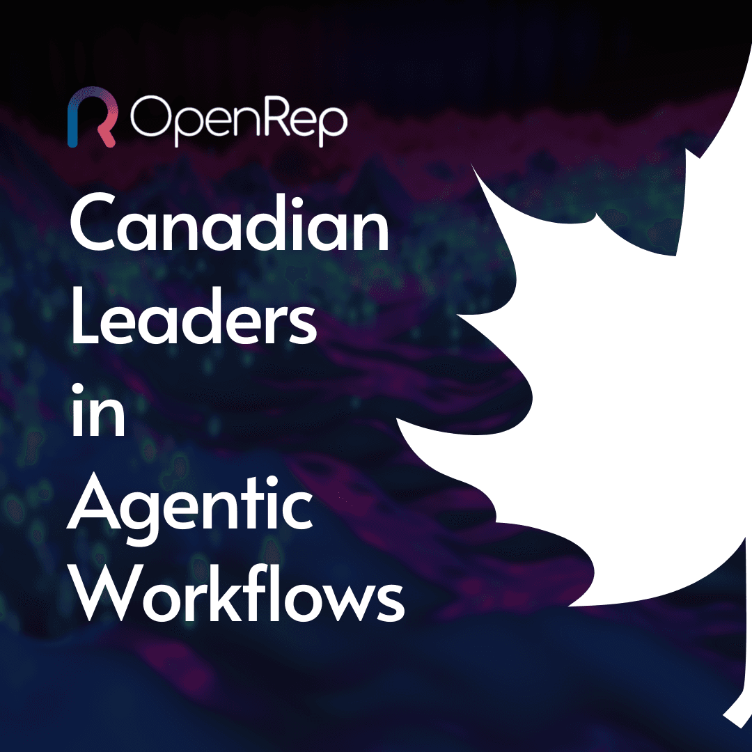 openrep_ai's tweet image. Did you know OpenRep is pioneering agentic workflow in Canada, they were one of the first companies in Canada to implement agentic workflows! 🚀 #AI #AgenticWorkflow #OpenRep