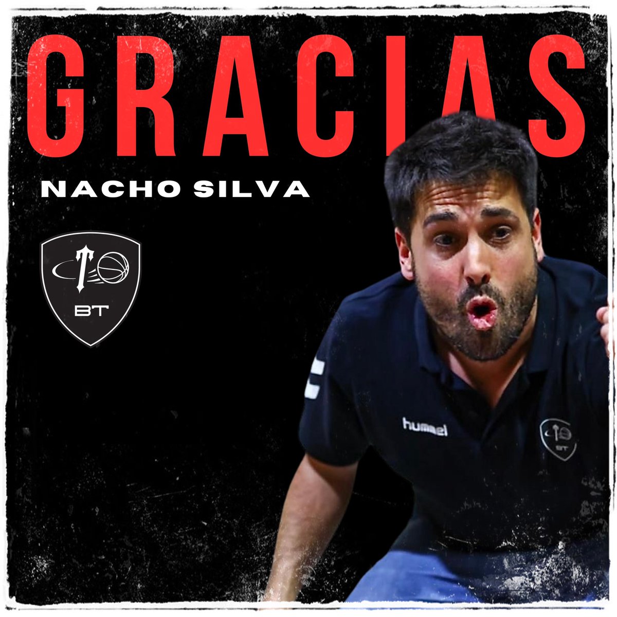 𝐍𝐚𝐜𝐡𝐨 𝐒𝐢𝐥𝐯𝐚 𝐟𝐢𝐧𝐚𝐥𝐢𝐳𝐚 𝐬𝐮 𝐯𝐢𝐧𝐜𝐮𝐥𝐚𝐜𝐢𝐨́𝐧 𝐜𝐨𝐧 𝐁𝐓

Nacho Silva no continuará la próxima temporada en BT debido a una gran oportunidad profesional que saldrá publicada en las próximas semanas.