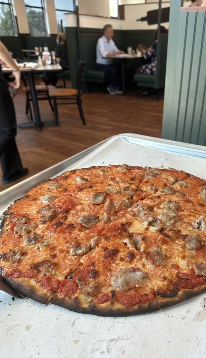 Kevin Brown (@mathsociety) on Twitter photo <a href="/frankpepepizza/">Frank Pepe Pizzeria Napoletana</a> I went to the grand opening for lunch today. Nice place!! I tried to be slick and get a picture of Connecticut Governor <a href="/NedLamont/">Ned Lamont</a> and the pizza at the same time at the table across from us but of course the iPhone took a great photo of the ๐ while blurring him out ๐ <a href="/frankpepepizza/">Frank Pepe Pizzeria Napoletana</a> I went to the grand opening for lunch today. Nice place!! I tried to be slick and get a picture of Connecticut Governor <a href="/NedLamont/">Ned Lamont</a> and the pizza at the same time at the table across from us but of course the iPhone took a great photo of the ๐ while blurring him out ๐