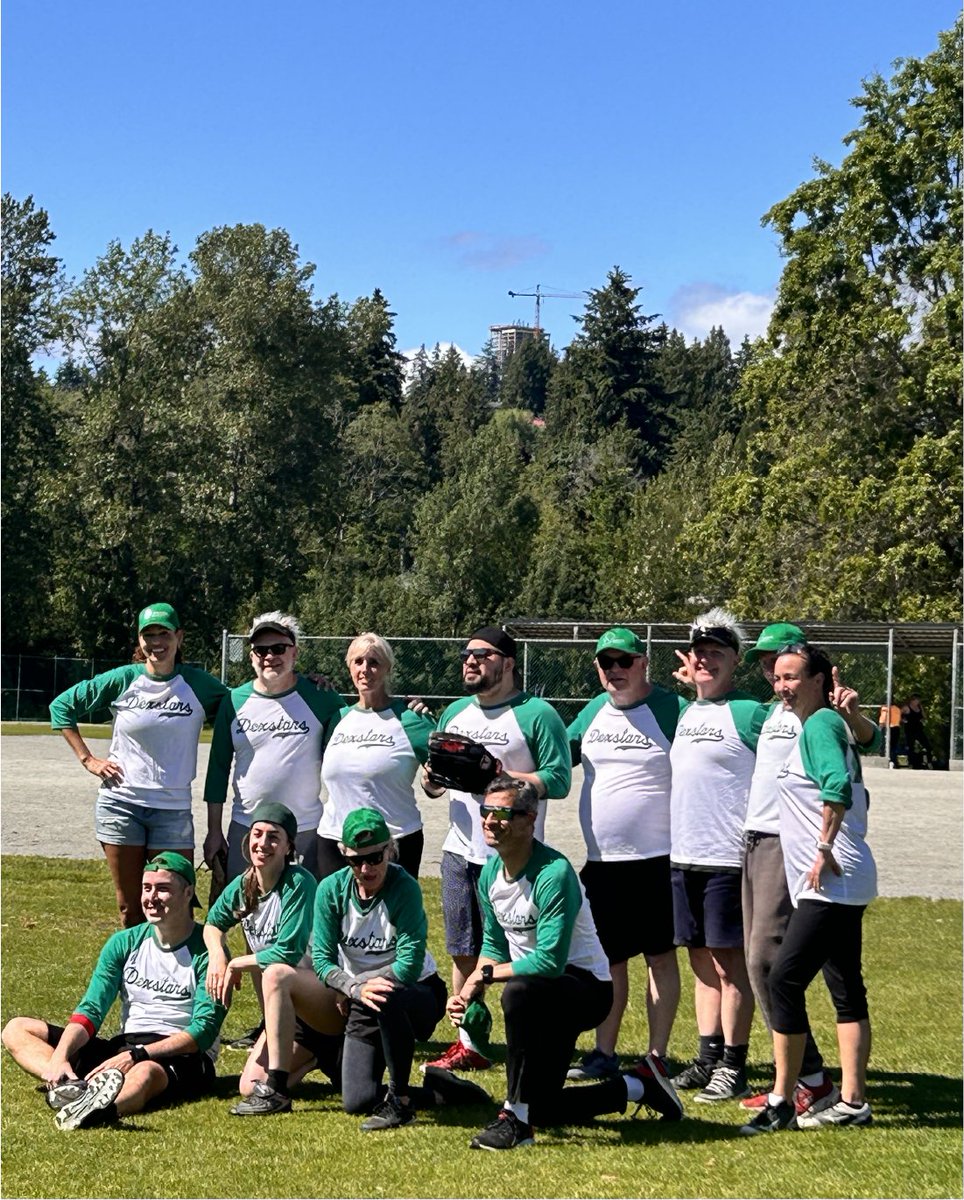 dexterrealty's tweet photo. Congratulations to our Dexstars for participating in the annual GVR Slow Pitch tournament last week. Well done, team!
#yvrre #vanrealtor #vanre #BCRE #vancityrealestate #yvrrealestate #yvrrealtors #yvrrealtor #vancouverre #vancouverrealestate https://t.co/mDvEqUp8UO
