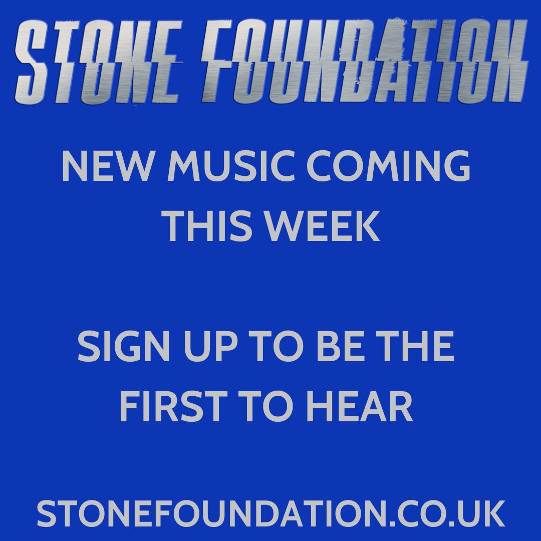 We will be releasing brand new music later this week - our first new music in over a year! 

Sign up to the Stone Foundation mailing list to be the first to hear all about it: stonefoundation.co.uk