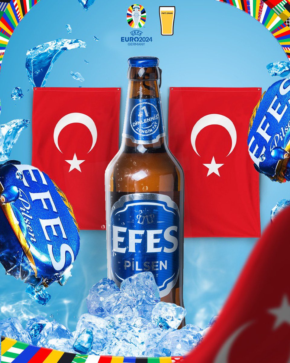 It’s official…

🍺 YOUR EURO PINTS 2024 WINNER IS…

EFES! 🏆🇹🇷