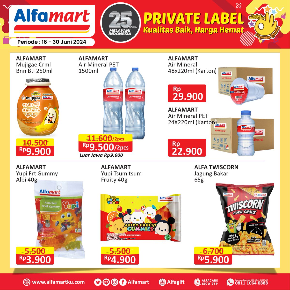 alfamart's tweet photo. ✨Produk Spesial dari Alfamart hadir kembali 🥳
Pastinya hadir dengan promo #Serba Gratis hingga Harga Spesial untuk produk #PrivateLabelAlfamart berikut ini.
Cuss langsung ke #Alfamart terdekat atau bisa lewat aplikasi #Alfagift ada GRATIS ONGKIR Sepuassnya!!😎 https://t.co/OEbnh3uRiE