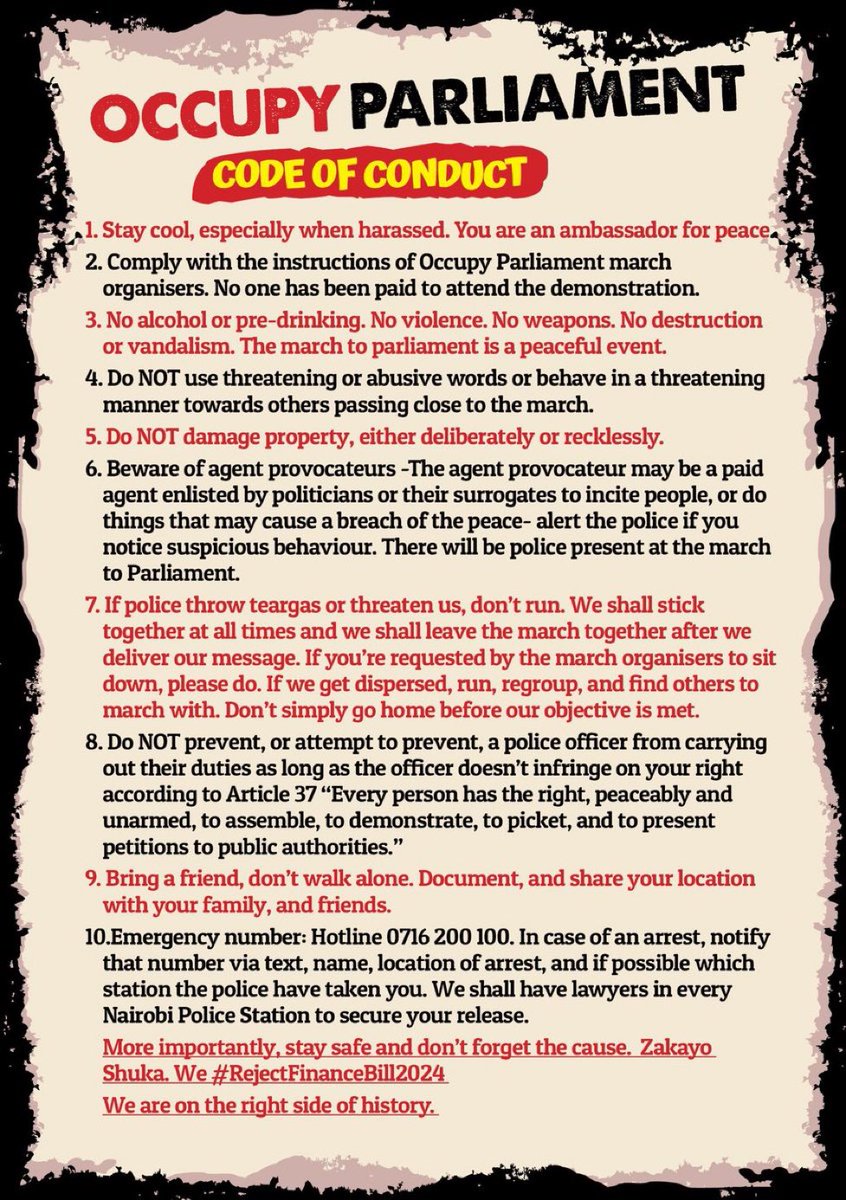 Limorio_'s tweet photo. Retweet if you are ready for tomorrow. #RejectFinanceBill2024 ✊🏿 https://t.co/Q9N1dXfnEw