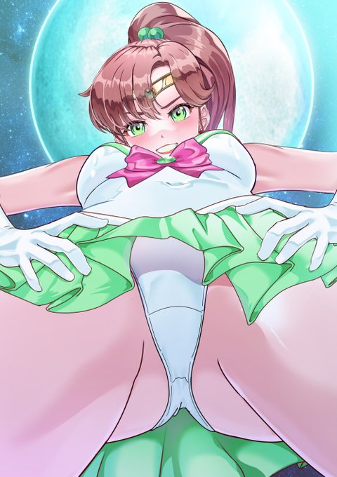 おはようございます❤(#^.^#)
これ、レオタードだから❣❣

#セーラージュピター 
#レオタード 