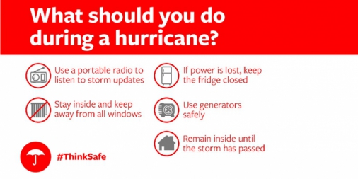 InsuranceStraub's tweet photo. Get #Travelers hurricane survival guide for tips on what to do during a storm. #ThinkSafe https://t.co/GH2ywoVVtg https://t.co/nCrVoHvV87