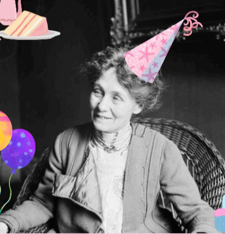 🎉You're invited to Emmeline's Birthday Party, here at The Pankhurst Sun 14th July 2024 from 11am (last entry 3). Celebrate with tea &amp; cake, games, card-making, poetry writing, opera singing (1.30pm to 2pm) and exploring Emmeline's home. FREE, book here: bit.ly/4b87kkV