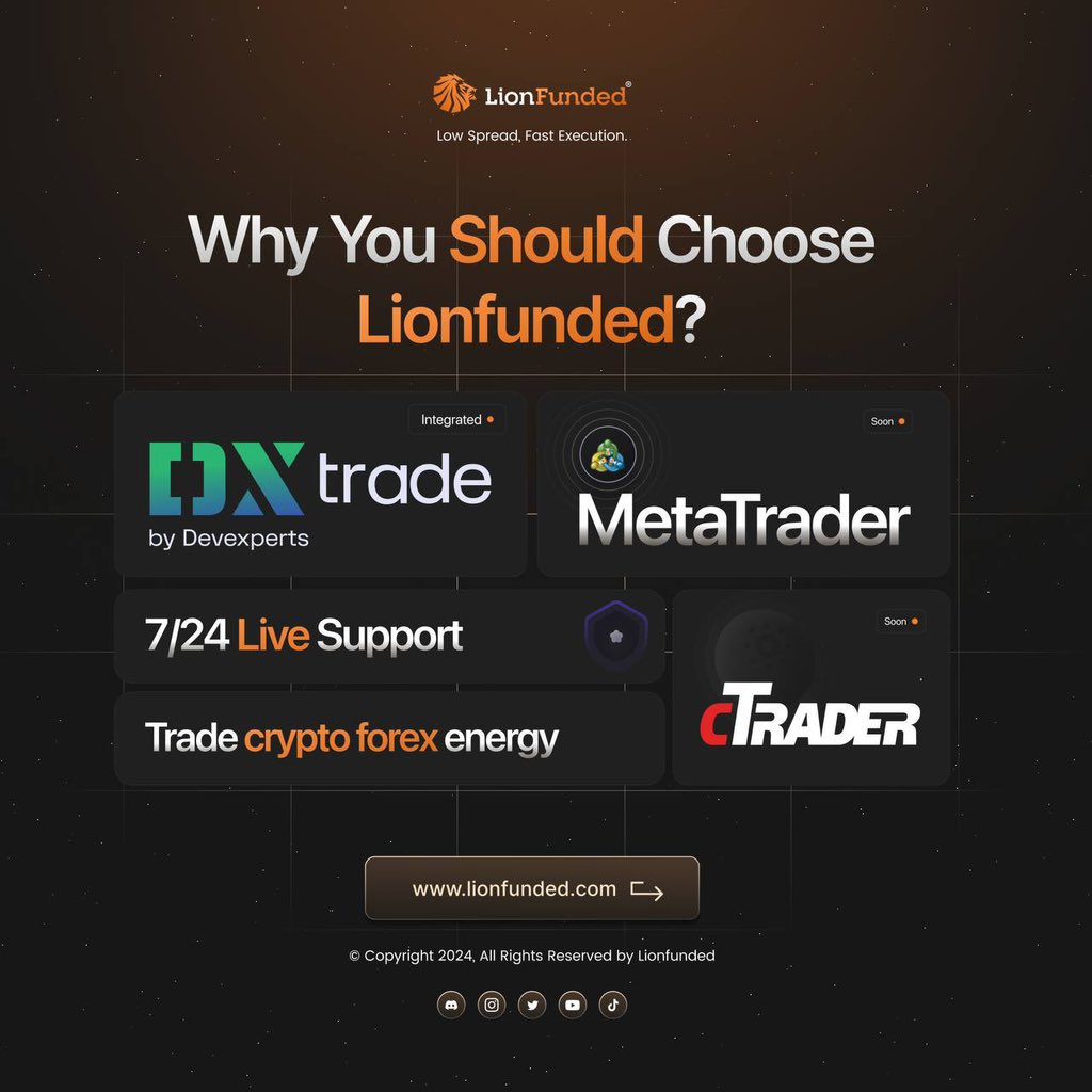 Güzel bir etkinlik yapalım 😎

-3 kişiye bayram harçlığı olarak 100'er dolar! 
-3 kişiye ise tam 25.000$'lık fon!

Etkinliği benim de bundan sonra destekleyip çalışmalar yapacağım @LionFunded 🦁 düzenliyor.

Katılım koşulları ise çok basit:

1. Bu tweet'i RT + fav yapın 📲
2.