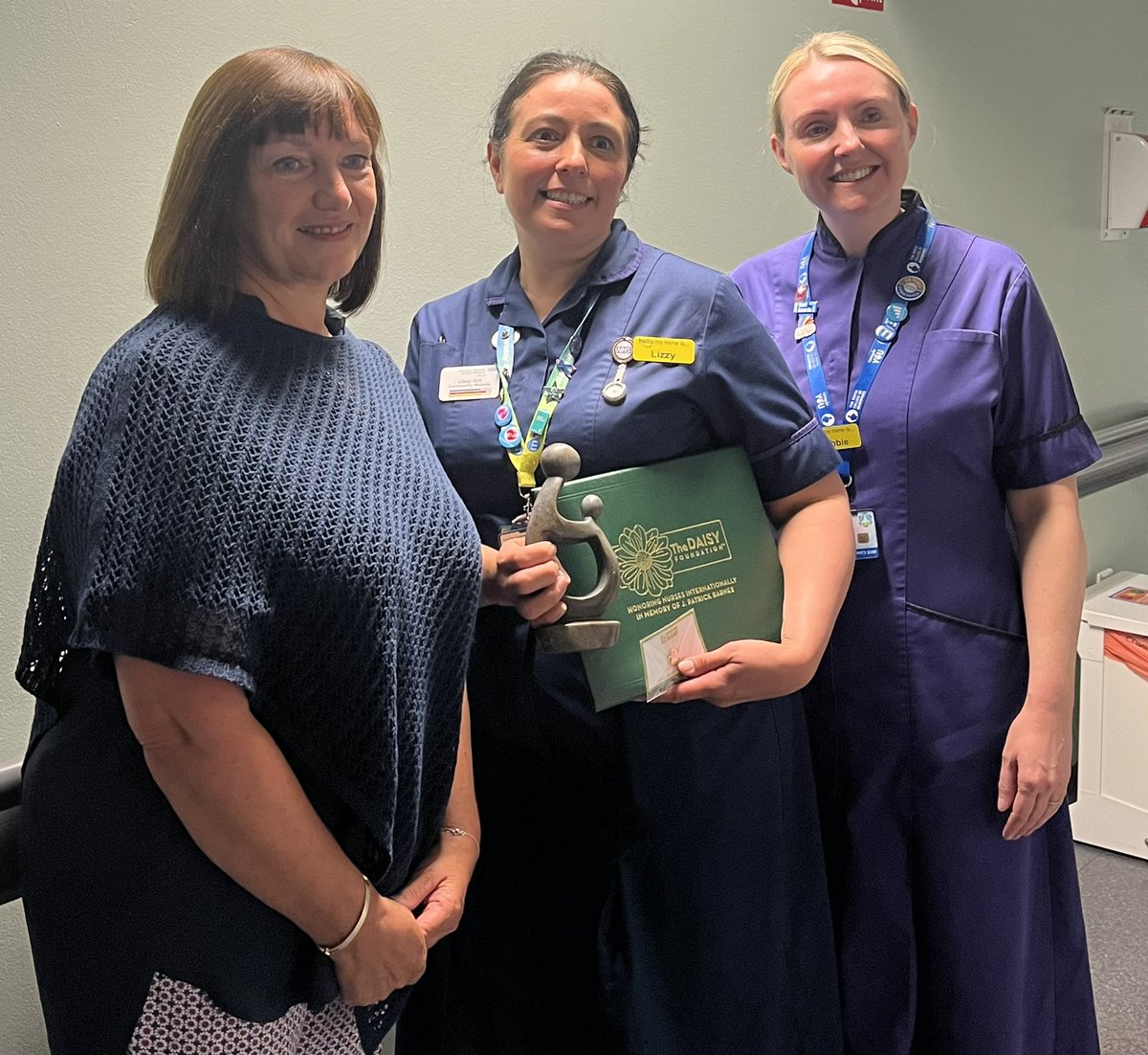 Ann-Marie Riley π RN (@annmarieriley10) on Twitter photo Such a pleasure to present Lizzy with her Daisy Award this morning <a href="/UHNM_DOM/">Sarah Jamieson</a> - so lovely to hear about the positive impact she makes π Such a pleasure to present Lizzy with her Daisy Award this morning <a href="/UHNM_DOM/">Sarah Jamieson</a> - so lovely to hear about the positive impact she makes π