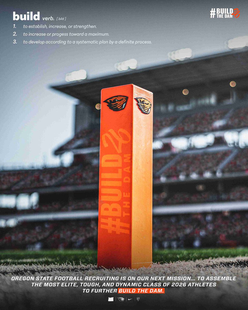 Thank you <a href="/BeaverFootball/">Oregon State Football</a> for the love!
#BuildTheDam
