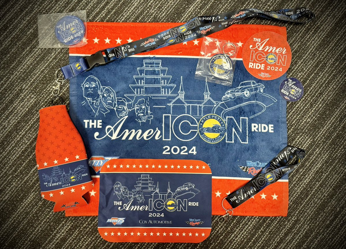 Kyle Petty (@kylepetty) on Twitter photo GIVEAWAY ✨ Who wants to win this 2024 #KPCharityRide swag pack?! Here’s how to enter to win…
1. FOLLOW <a href="/KPCharityRide/">KylePettyCharityRide</a>
2. REPOST this post
Winner will be randomly selected TOMORROW, June 18 at NOON EST! GIVEAWAY ✨ Who wants to win this 2024 #KPCharityRide swag pack?! Here’s how to enter to win…
1. FOLLOW <a href="/KPCharityRide/">KylePettyCharityRide</a>
2. REPOST this post
Winner will be randomly selected TOMORROW, June 18 at NOON EST!