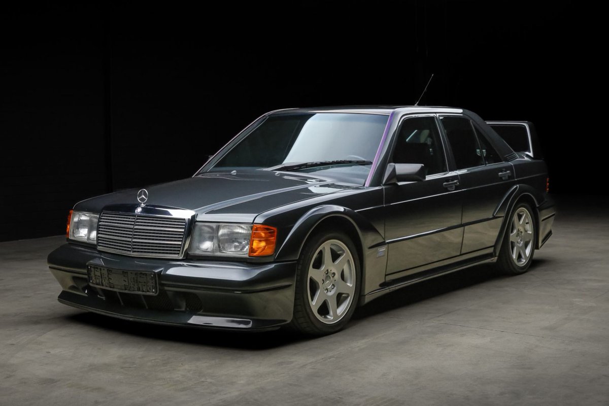 Bringatrailer's tweet photo. Sold: 1990 Mercedes-Benz 190E 2.5-16 Evolution II for $328,000. https://t.co/1PWK8WoY7R https://t.co/DJ7PDSOFjQ
