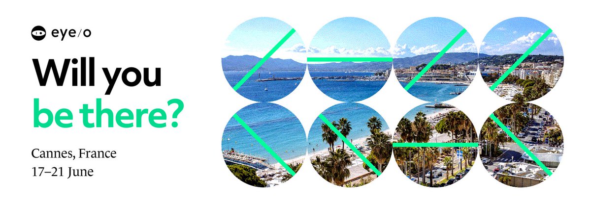 Meet us in Cannes! Celebrate the end of the day in true French style with us at the eyeo townhouse for apéros (Tue-Thu). Secure your invite below &amp; join the conversation about user-first initiatives helping transform the internet. See you there!
bit.ly/45vlNWw