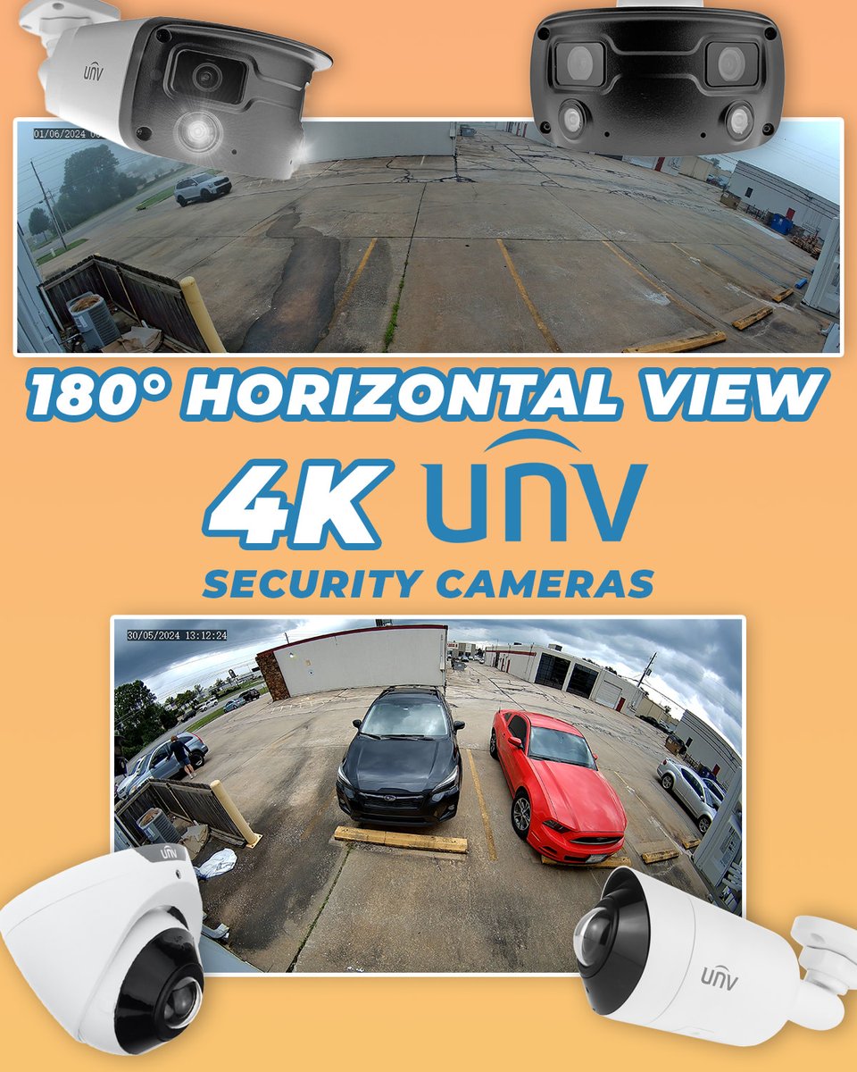 Rackmounts's tweet image. Check out Uniview's new 4K panoramic cameras for a wider coverage area with fewer blind spots! They have 180 ° horizontal fields of view and Deep Learning A.I. powered intelligent events. #SecurityTech #PanoramicCameras #Uniview