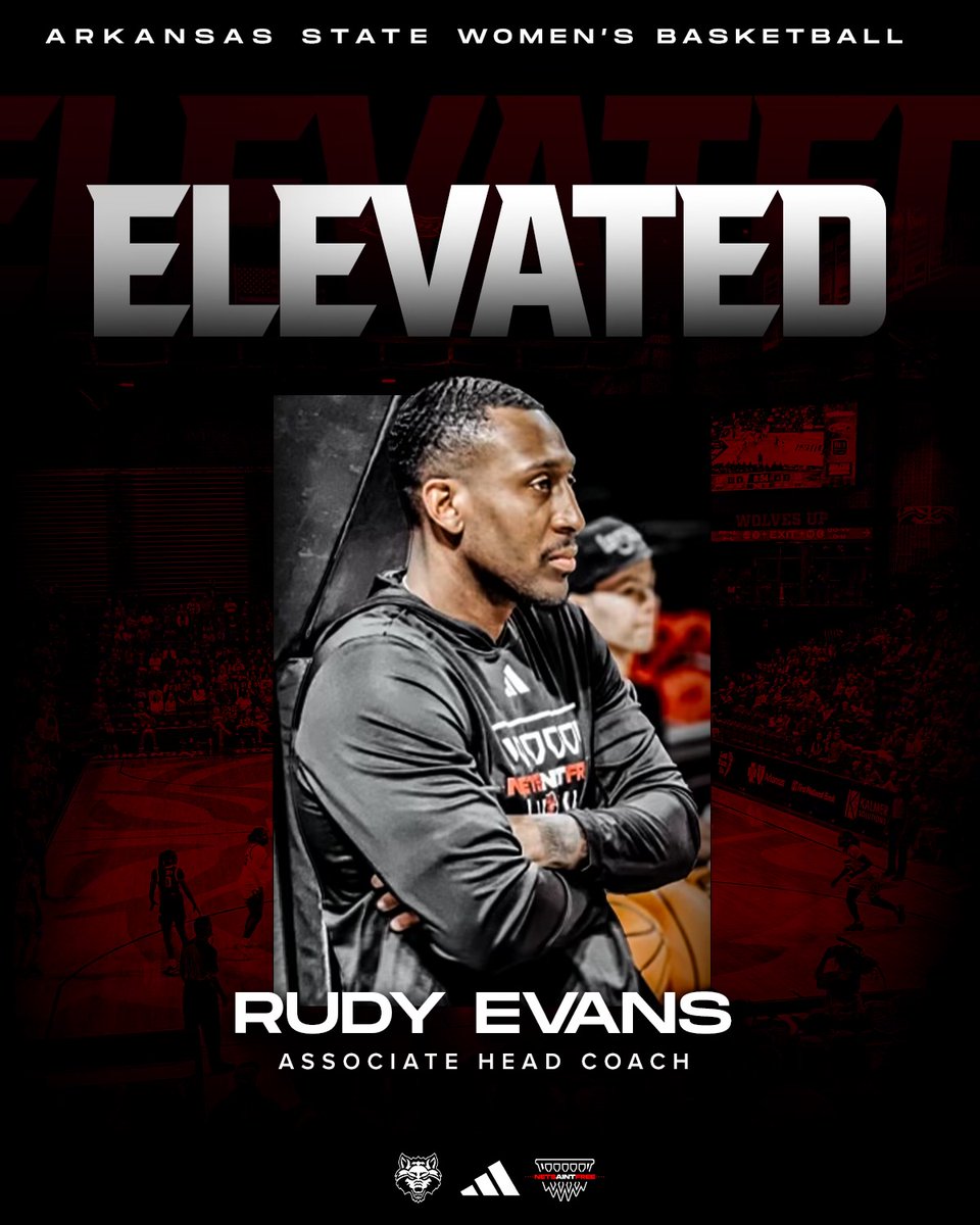 Moving up the ranks! <a href="/rudyevans23/">Rudy Evans</a>

#NetsAintFree X #WolvesUp