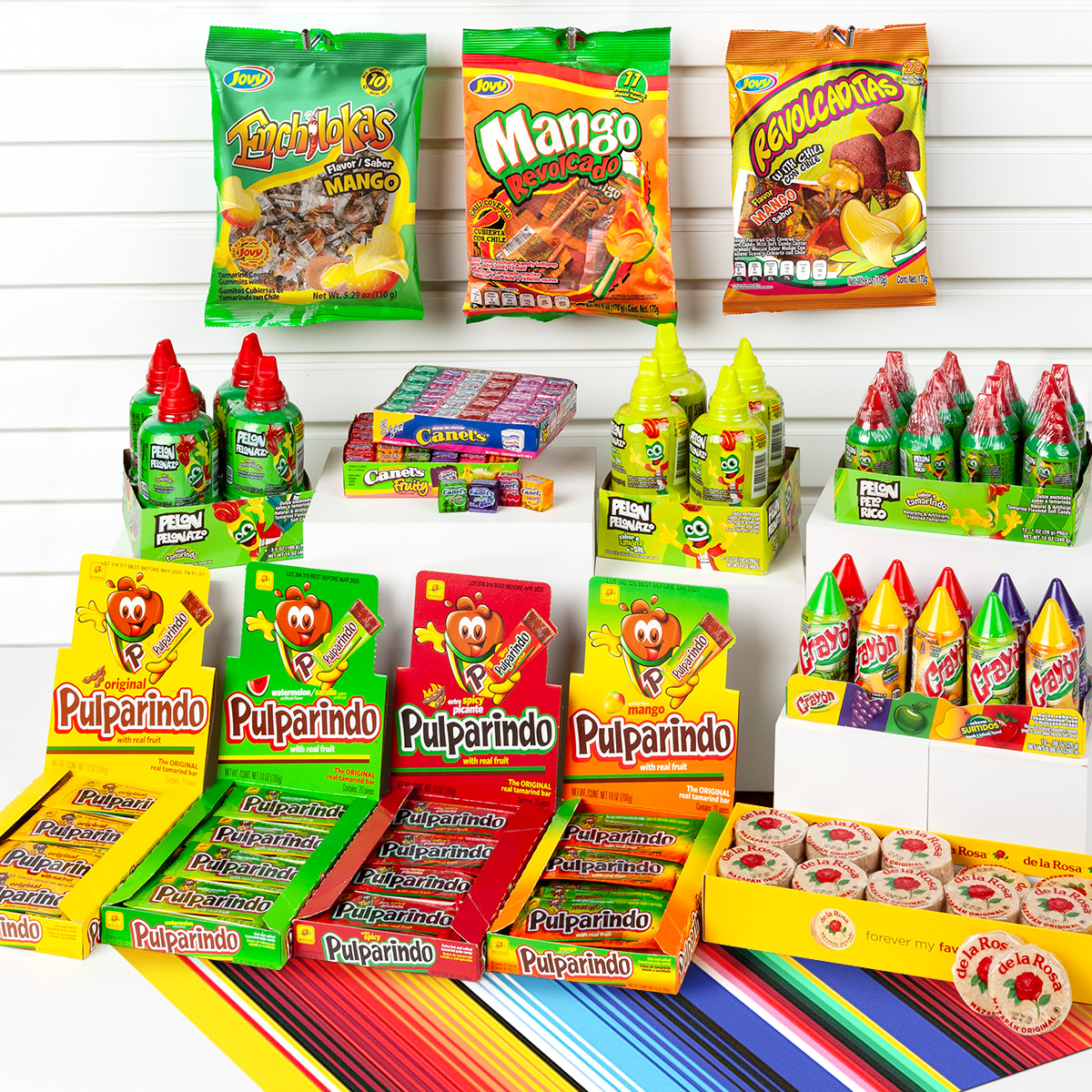 ☀️The hot items for this summer: Hispanic Candy.  Full of bold flavors, unique shapes brilliant packaging.  Hispanic candy is like a vacation in every bite.  Check out our entire assortment: bit.ly/3xb3tFP 
#hispaniccandy #wholesaler  #candyretail #confectionery