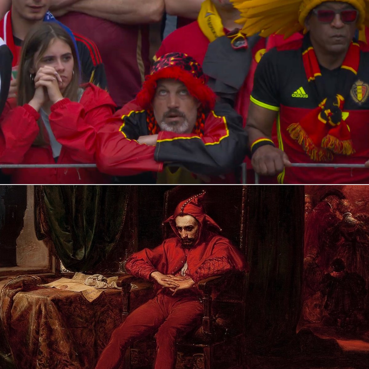 MenInBlazers's tweet photo. Belgium paging @ArtButSports. 🇧🇪 https://t.co/dvxLcAPH5H
