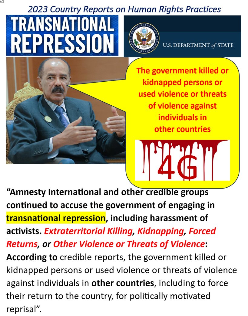 #Eritrea #TransnationalRepression 
#BlueRevolution 
#EritreaAt33
#NoMorePFDJPropaganda 
#NoMorePFDJ
