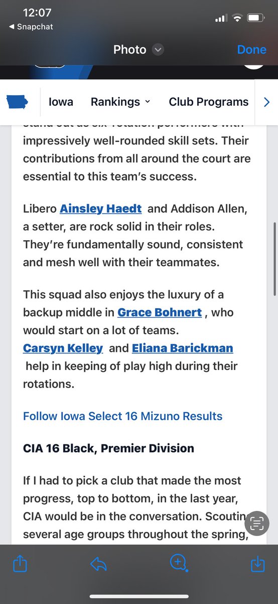 Ainsley Haedt (@ainsley_haedt) on Twitter photo Thank you for the write up <a href="/PrepDig/">Prep Dig 🏐</a>!
<a href="/PrepDigIA/">Prep Dig Iowa</a> <a href="/FlowStateVolley/">Flow State Volley</a> <a href="/PrepDigChris/">Chris Fitzgerald</a> <a href="/iowaselectvbc/">Iowa Select VBC</a> Thank you for the write up <a href="/PrepDig/">Prep Dig 🏐</a>!
<a href="/PrepDigIA/">Prep Dig Iowa</a> <a href="/FlowStateVolley/">Flow State Volley</a> <a href="/PrepDigChris/">Chris Fitzgerald</a> <a href="/iowaselectvbc/">Iowa Select VBC</a>