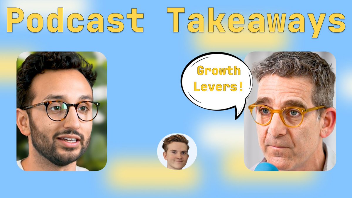 I’m 23.

I have no prior experience with business or X.

All I do is post into the void hoping for the best.

But yesterday, after listening to this pod, It all clicked.

Here are 3 takeaways, that give you full clarity on X!

Okay, I lied, these are made for startups,

But