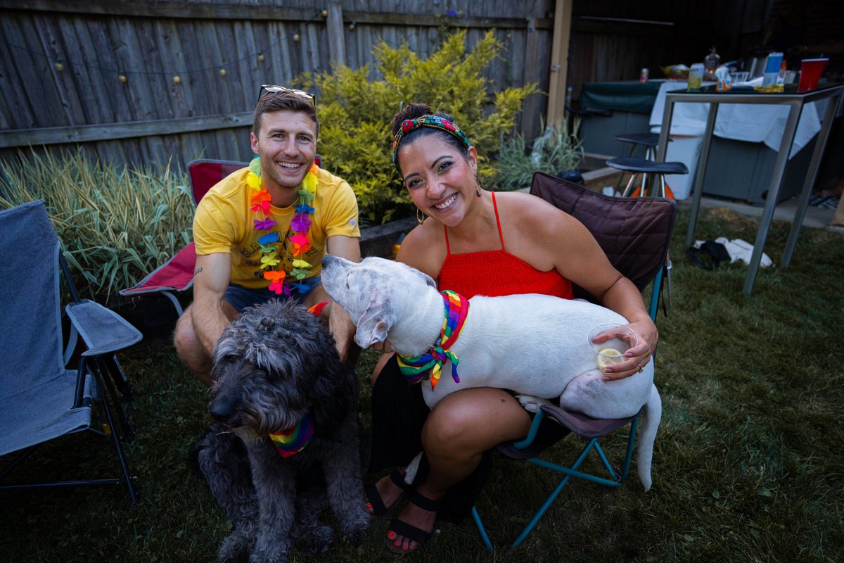 Nathan Parisi, MD (@nparisimd) on Twitter photo Always a great time welcoming the new interns at <a href="/OSUMedPedsRes/">Ohio State Med-Peds Residency</a> #PRIDE welcome party! Even the pups showed their support (although still working on looking at the camera) 🏳️🌈🐶 Always a great time welcoming the new interns at <a href="/OSUMedPedsRes/">Ohio State Med-Peds Residency</a> #PRIDE welcome party! Even the pups showed their support (although still working on looking at the camera) 🏳️🌈🐶